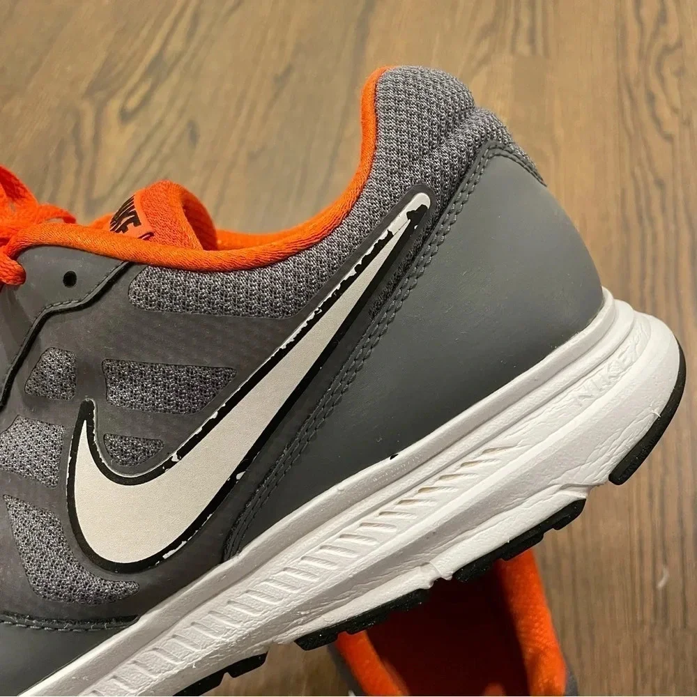 Nike Downshifter 6 Running Shoes Grey/Orange Mens 13 684652-005